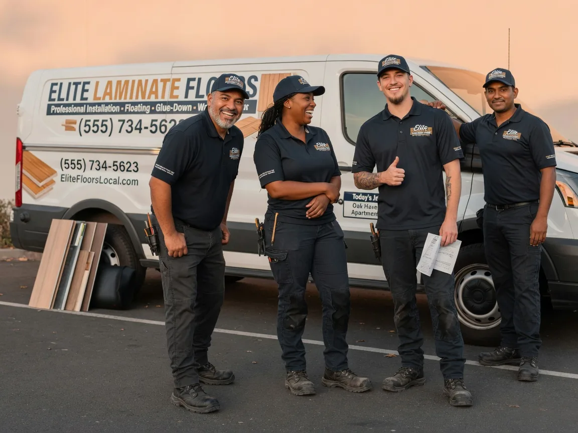 Laminate flooring installation company in Olla, LA